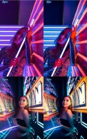 Artistic Collection - Neon Lightroom Preset (Mobile & Desktop) - 24926596 - Другое…